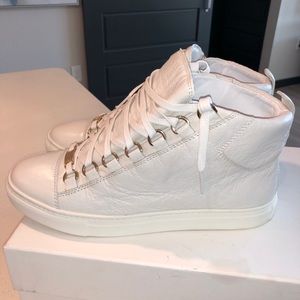 balenciaga arena low white